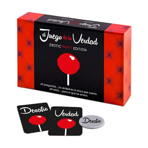 Tease & Please Juego De La Verdad Party Edition - Erotisches Spiel für Freunde.