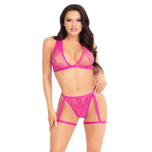 Top und Tanga Set LEG AVENUE 86148 mit sexy Rückeneffekt