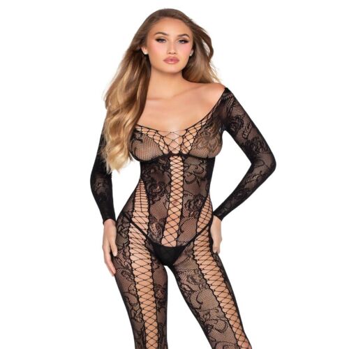 Bodystocking Leg Avenue 89369 mit transparentem Design