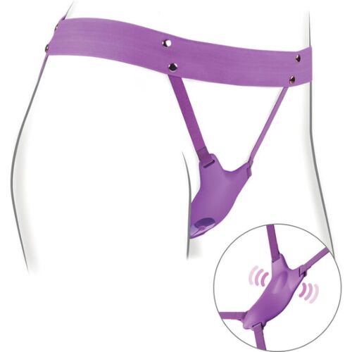Vibrierendes Geschirr FANTASY FÜR SIE - BUTTERFLY HARNESS