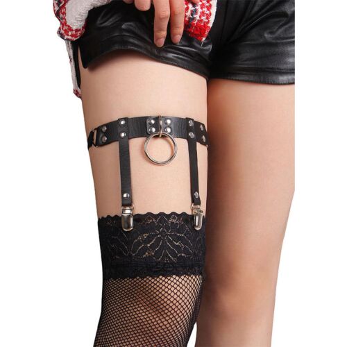 BDSM Mode SUBBLIME Liga Punk aus Leder - Einheitsgrösse