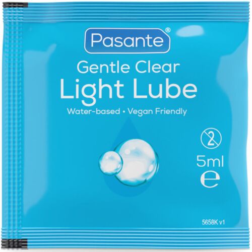 Gleitmittel Pasante Light 5 ml - Wasserbasis für sanfte Gleitfähigkeit