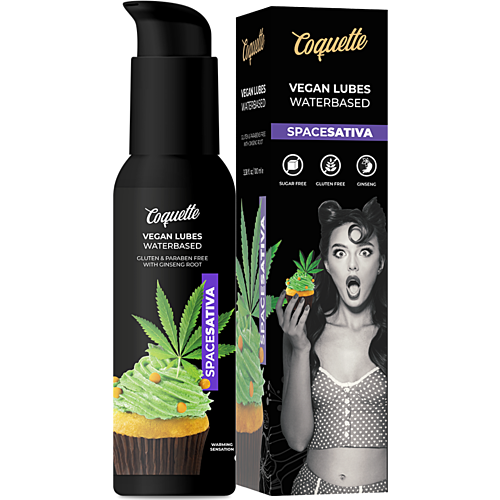 Gleitmittel COQUETTE COSMETICS Space Sativa - 100% Wasserbasis