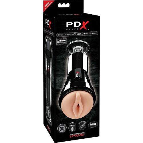 PDX ELITE Masturbator mit Airbag und Vibrator