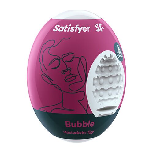 Masturbator Satisfyer Egg Bubble – Einweg‑Masturbator