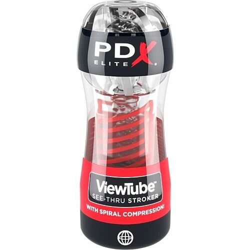 Masturbator PDX ELITE ViewTube 2 mit Spiralcompression