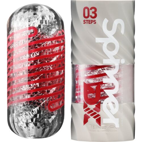 Tenga Spinner DX 03 Steps Masturbator mit Dreh‑Effekt