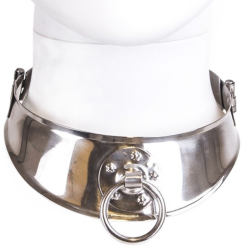Collar METAL HARD - Restriktor mit Anilla für Männer