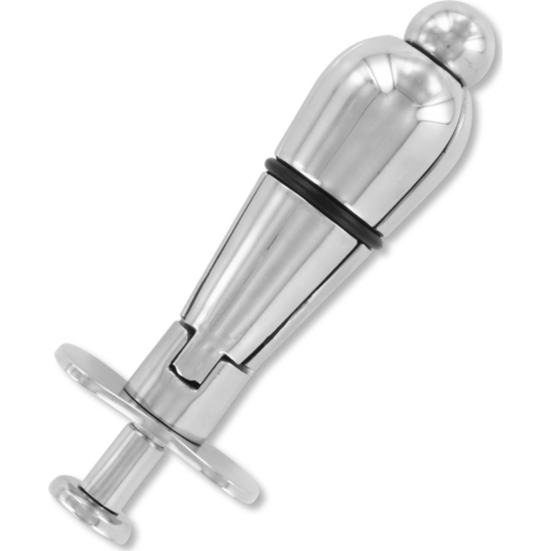 Anal Plug METAL HARD Deluxe mit Blockierungsmechanismus