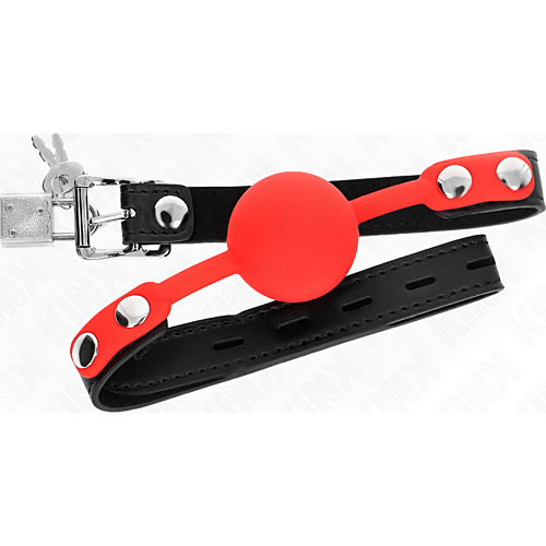 Knebel KINK Silikonball 4 cm mit Schloss