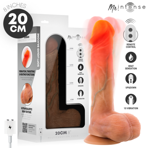MR INTENSE Logan Vibrator mit Wärmeeffekt und Fernbedienung
