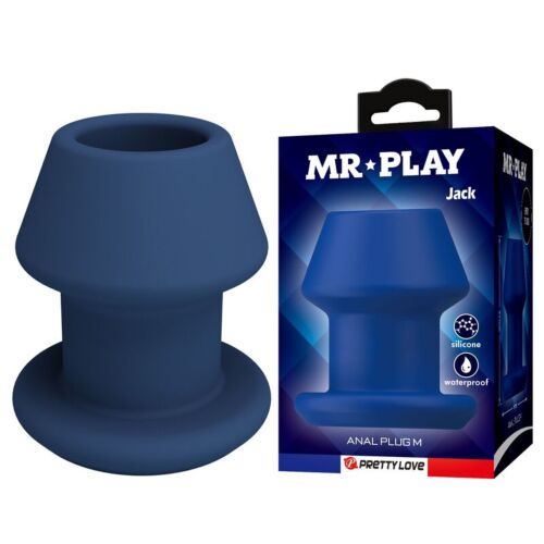 Hollow Anal Plug MR PLAY JACK Grösse M mit offenem Design