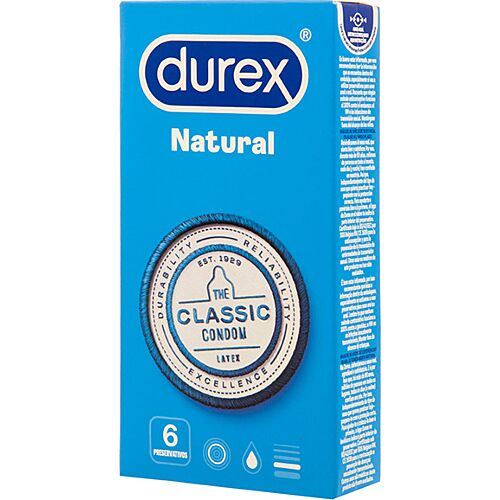 DUREX Kondome NATURAL CLASSIC | Easy On Form
