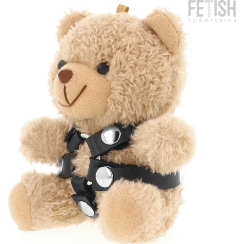 Artikel Spass FETISH SUBMISSIVE BONGO Teddybär mit BDSM-Zubehör