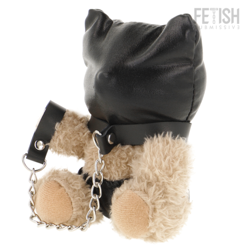 BDSM Teddy Bär FETISH SUBMISSIVE Momo mit Kapuze