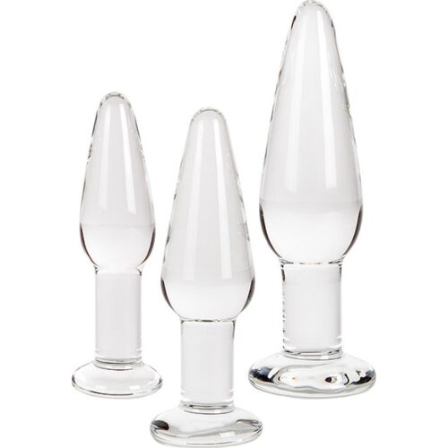 Analplugs Set S Pleasures Crystal APOLLO