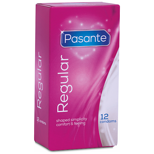 Kondome Pasante Regular 12er Pack – Natürliches Gefühl