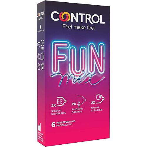 Kondome CONTROL FEEL FUN MIX 6er Pack