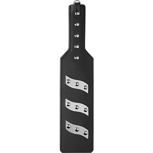 BDSM Pala Azotadora ELECTRASTIM mit Elektroden für intensiven Genuss