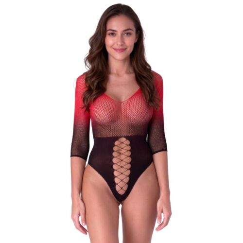 Bodystocking Passion BS118 mit 3/4 Ärmeln