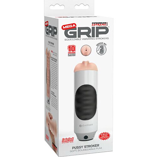 Masturbator EXTREME TOYZ Mega Grip mit Vibration