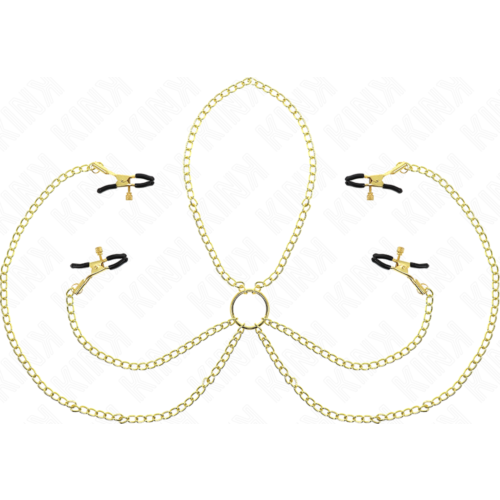 Klemmen für Nippel KINK Gold Adjustable