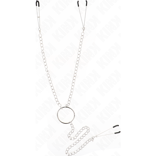 Pinzas für Brustwarzen KINK Modell 1 mit Kette