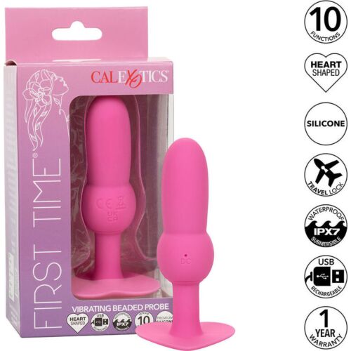 Analplug CALEXOTICS First Time mit Perlen