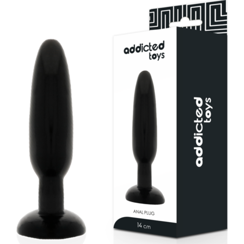 Anal Plug ADDICTED TOYS 14 cm aus flexiblem TPR