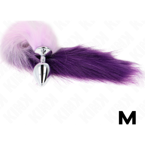 Anal Plug KINK Größe M mit synthetischem Schwanz