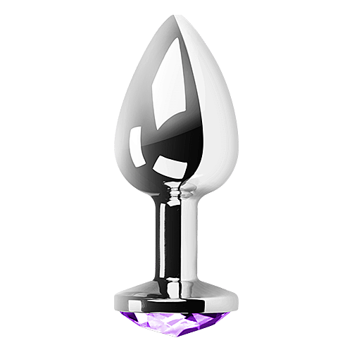 Anal Plug SECRETPLAY LILA M mit konischer Form für intensive Stimulation