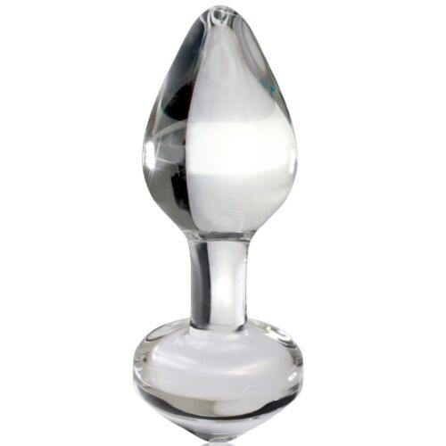 Anal Plug ICICLES N. 44 aus Glas für intensive Stimulation