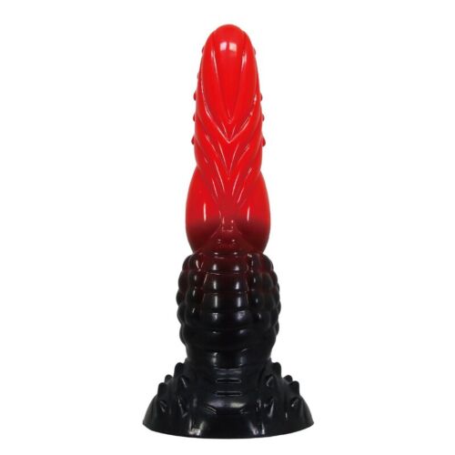Dildo POWER MONSTERS FIRE DRAGON mit Saugfuss 24.5 cm