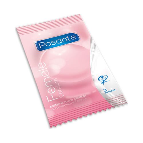 Internes Kondom PASANTE 30 Stück | Latexfrei und bequem