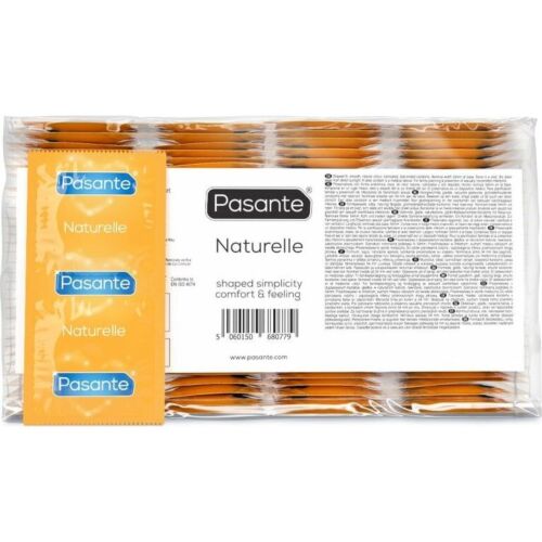 Kondome Pasante Naturelle 144 Stück – Natürliche Form für besten Komfort