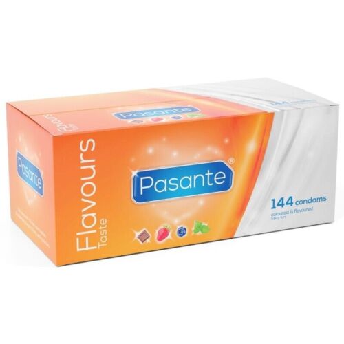 Kondome Pasante 144 Stück - Aromatisierte Vielfalt