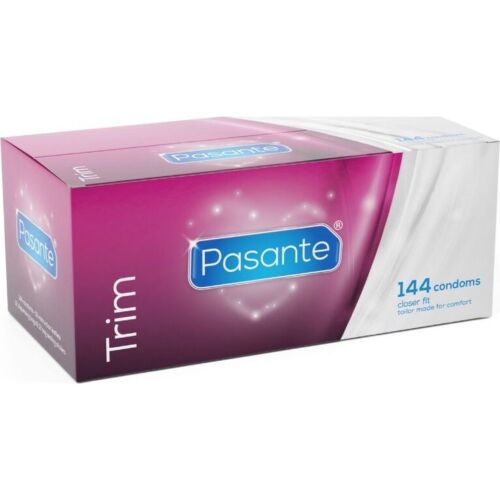 Kondome Pasante Trim 144 Stück | Engere Passform für mehr Gefühl