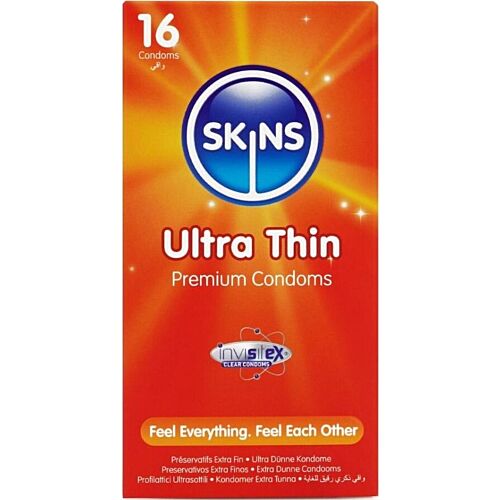 Kondome SKINS Ultra Thin 16er Pack für maximale Empfindlichkeit