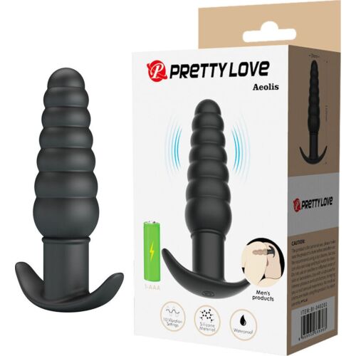 Analplug von PRETTY LOVE AEOLIS mit Vibration