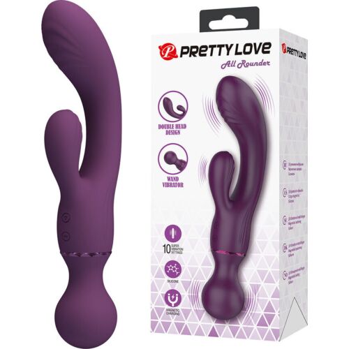 Vibrator Pretty Love Allrounder mit dualer Stimulation
