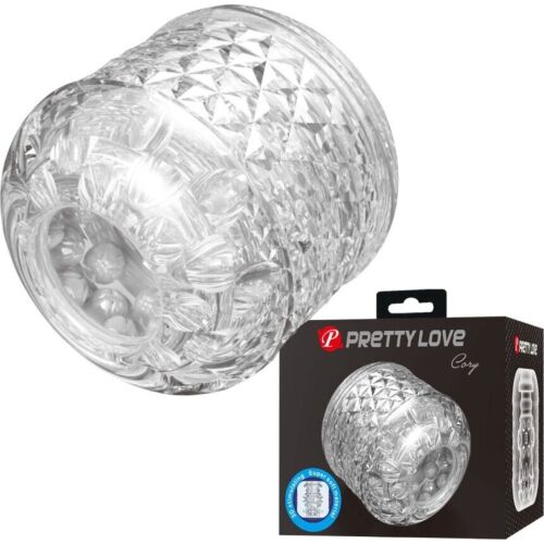 Masturbator PRETTY LOVE CARY mit doppeltem Eintritt