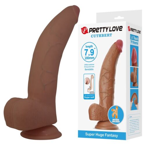 Dildo DILDOS PRETTY LOVE CUTHBERT flexibel 20 cm
