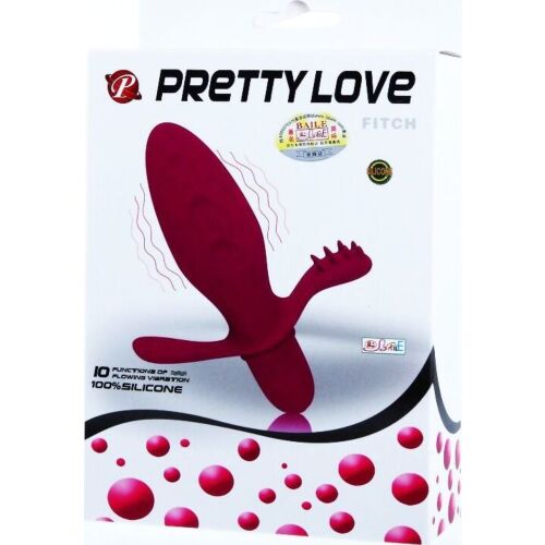 Vibrator Pretty Love Flirtation Fitch mit 10 Vibrationsmodi