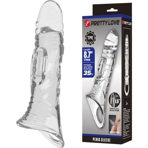 Penis Hülle Pretty Love - sofortige Verlängerung und Verdickung