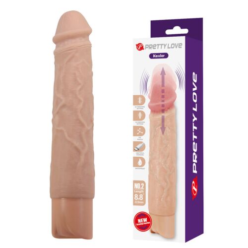PRETTY LOVE KESSLER realistischer Vibrator mit Stossfunktion