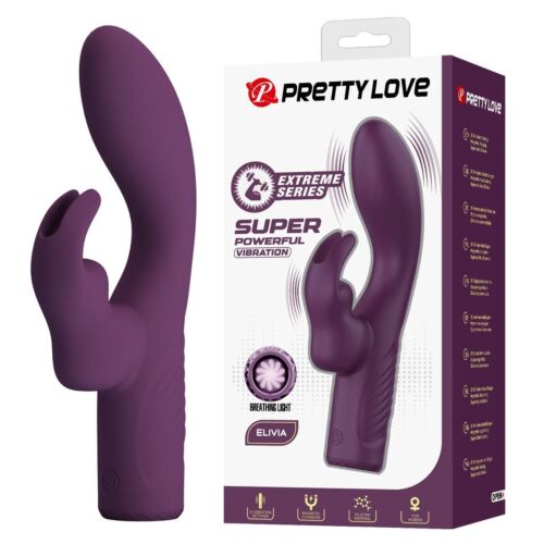 PRETTY LOVE OLIVIA Wiederaufladbarer Rabbit-Vibrator