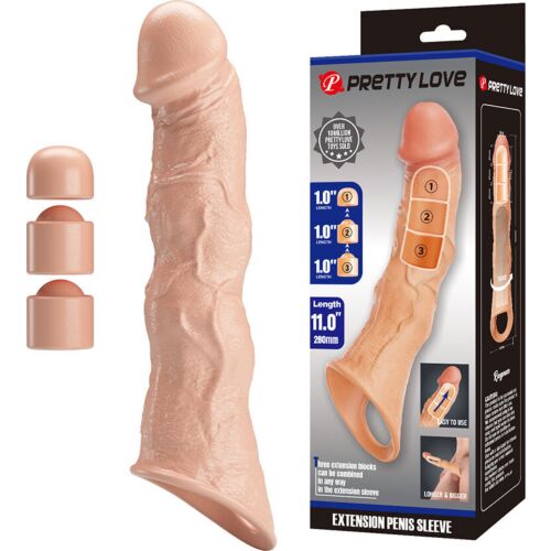 Funda Penis Pretty Love Ragnar mit verstellbaren Einsätzen