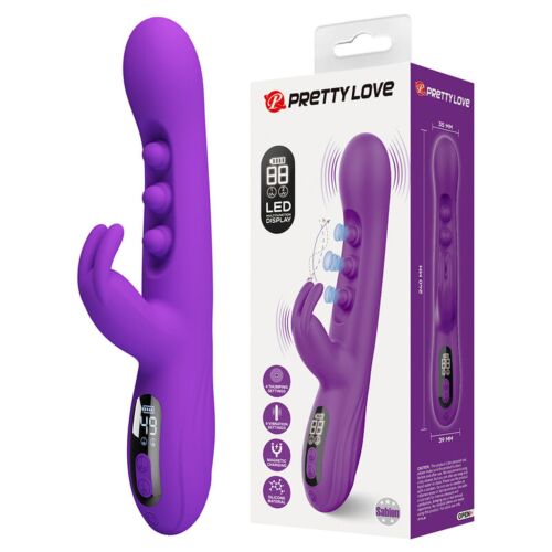 Pretty Love Sabien Rabbit Vibrator mit Klopfstimulation