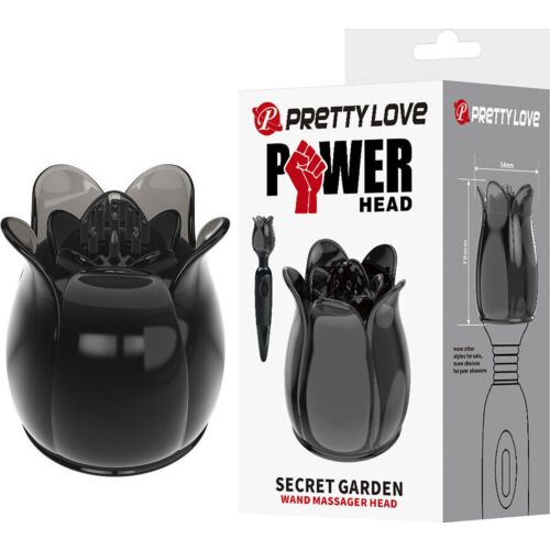 Massagegerät PRETTY LOVE SECRET GARDEN mit spezialisierten Köpfen