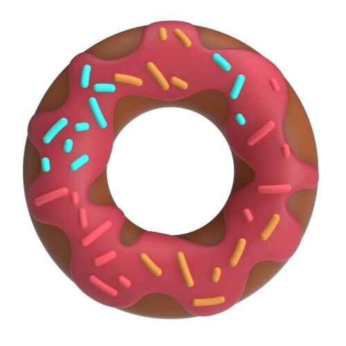 Pretty Love Super Donut Ring in Pink für ihn